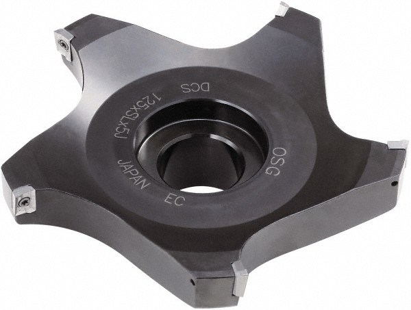 Sandvik Coromant Indexable Square-Shoulder Face Mill:  MF80-R125Q40-13H,  0.3543" Max Cutting Depth - 8172033