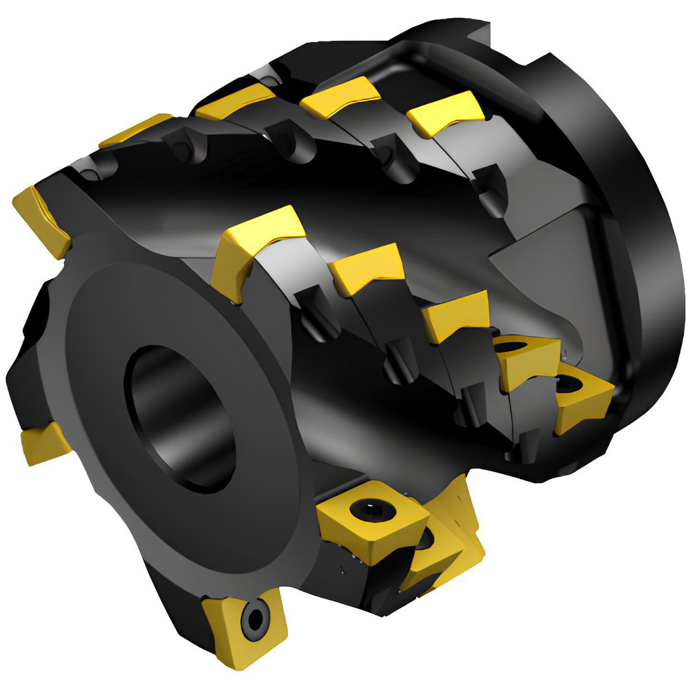 Sandvik Coromant 100mm Cut Dia, 32mm Arbor Hole Dia, 61mm Max Depth, Indexable Square-Shoulder Face Mill - 5764751