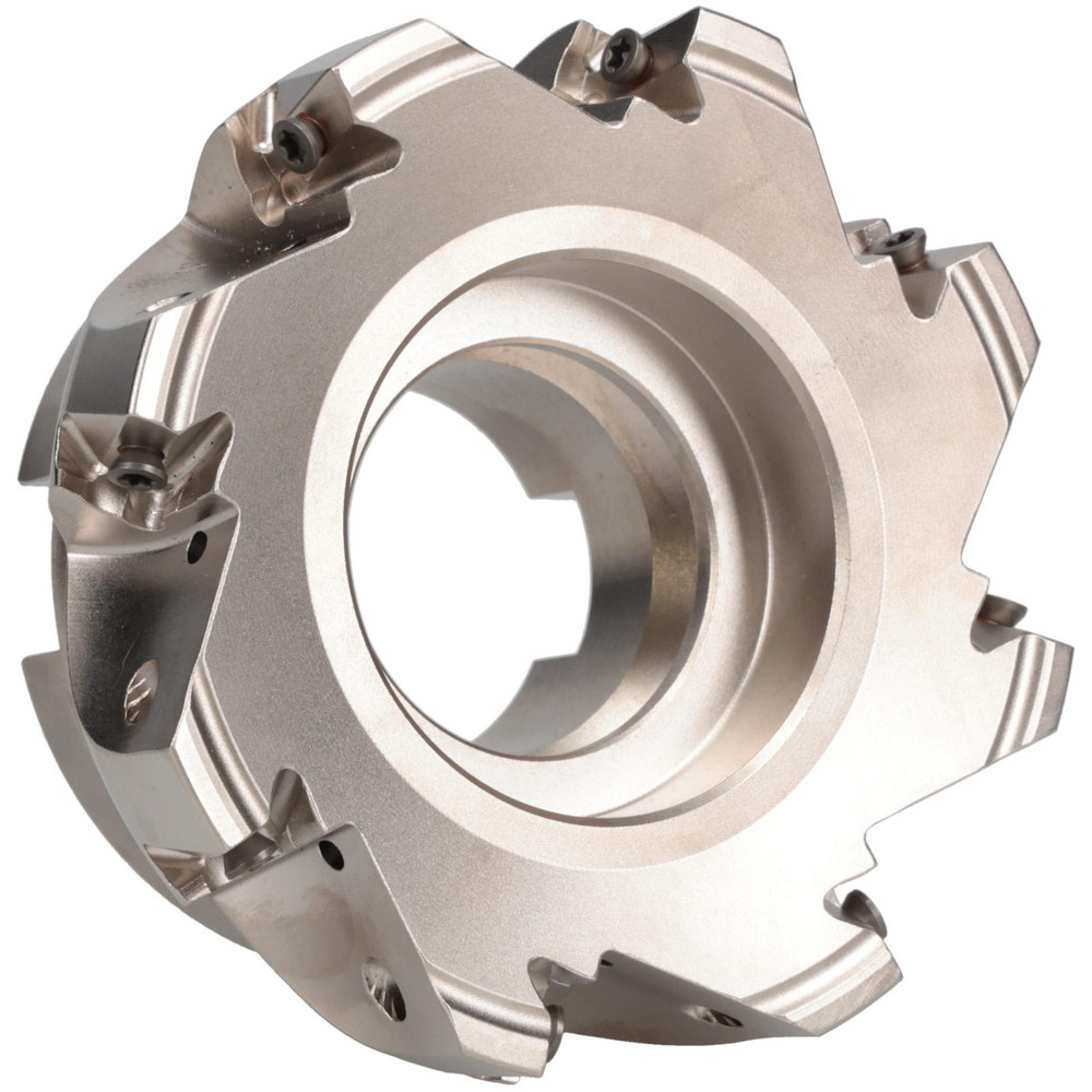 Accupro Indexable Square-Shoulder Face Mill:  ADSMLOLN12400R08B15020,  1.5000" Arbor Hole Dia,  0.4700" Max Cutting Depth - 40673592