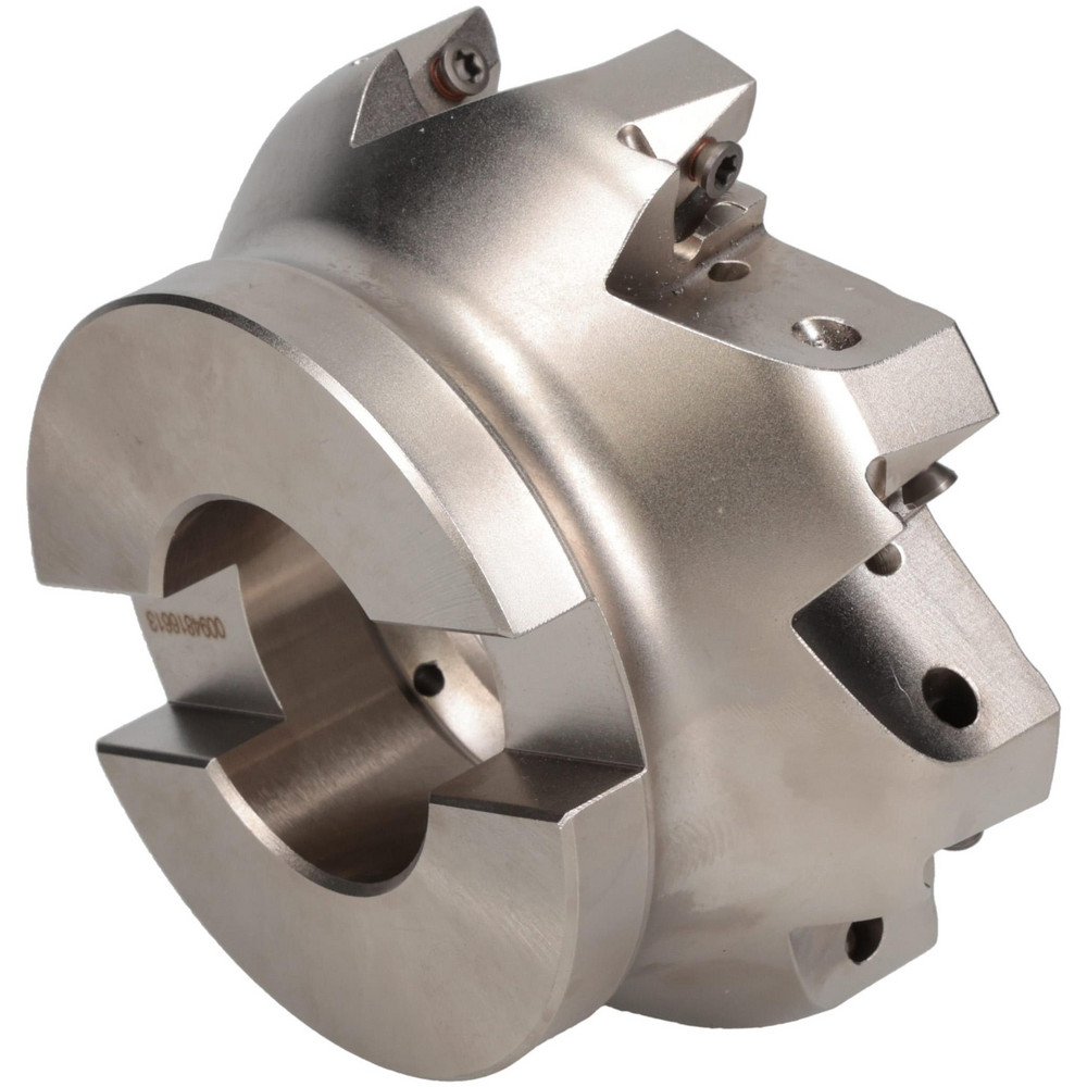 Accupro Indexable Square-Shoulder Face Mill:  ADSMLOLN12400R08B15020,  1.5000" Arbor Hole Dia,  0.4700" Max Cutting Depth - 40673592