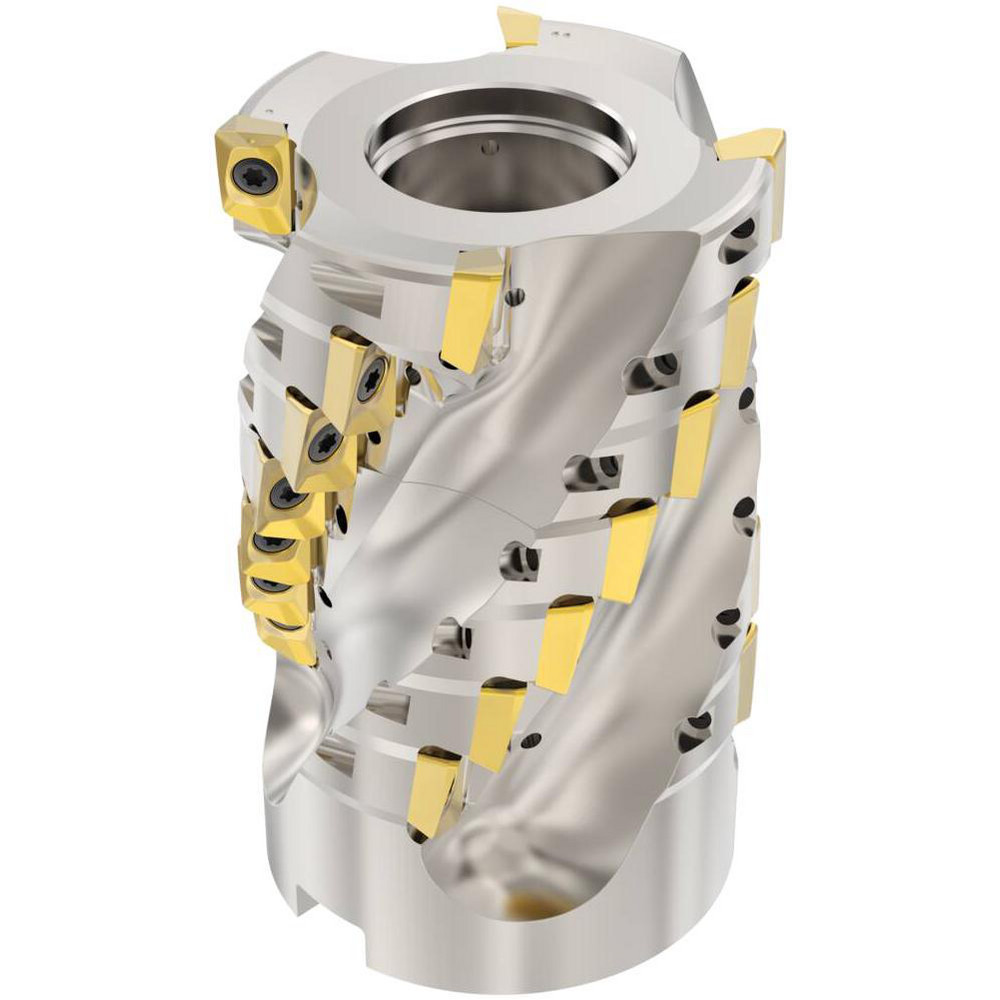 Sandvik Coromant 63mm Cut Dia, 27mm Arbor Hole Dia, 49mm Max Depth, Indexable Square-Shoulder Face Mill - 5764775