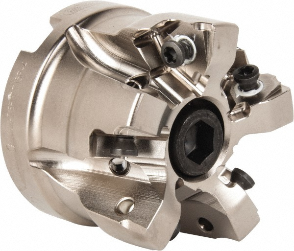 Iscar 2" Cut Dia, 3/4" Arbor Hole Dia, 0.39" Max Depth, Indexable Square-Shoulder Face Mill - 3102078