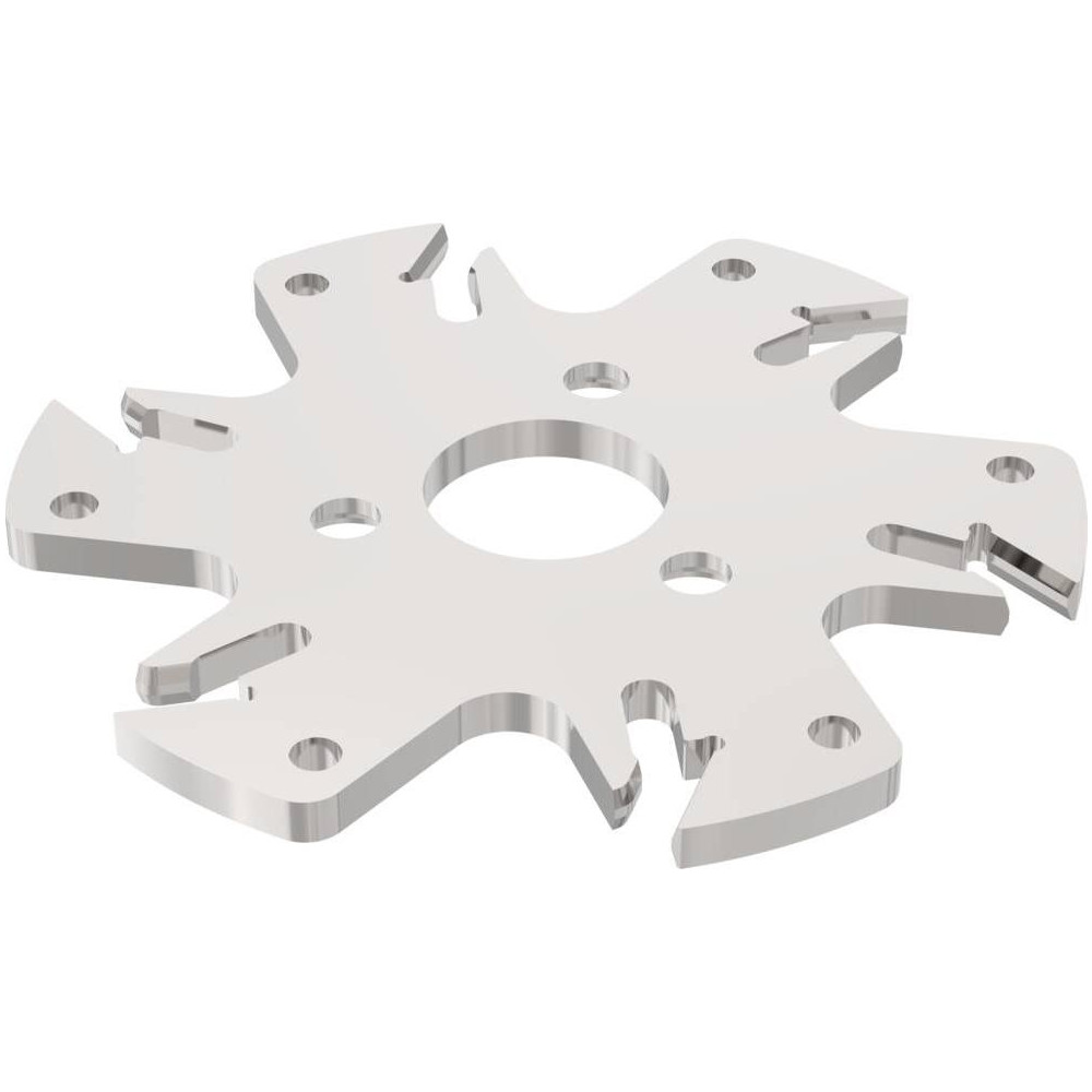 Seco Indexable Slotting Cutter: 2.25 mm Cutting Width, 80.00 mm Cutter Dia, Combimaster Connection, 19.50 mm Depth of Cut, 19.50 mm Depth of Cut, Right Hand - 02731373
