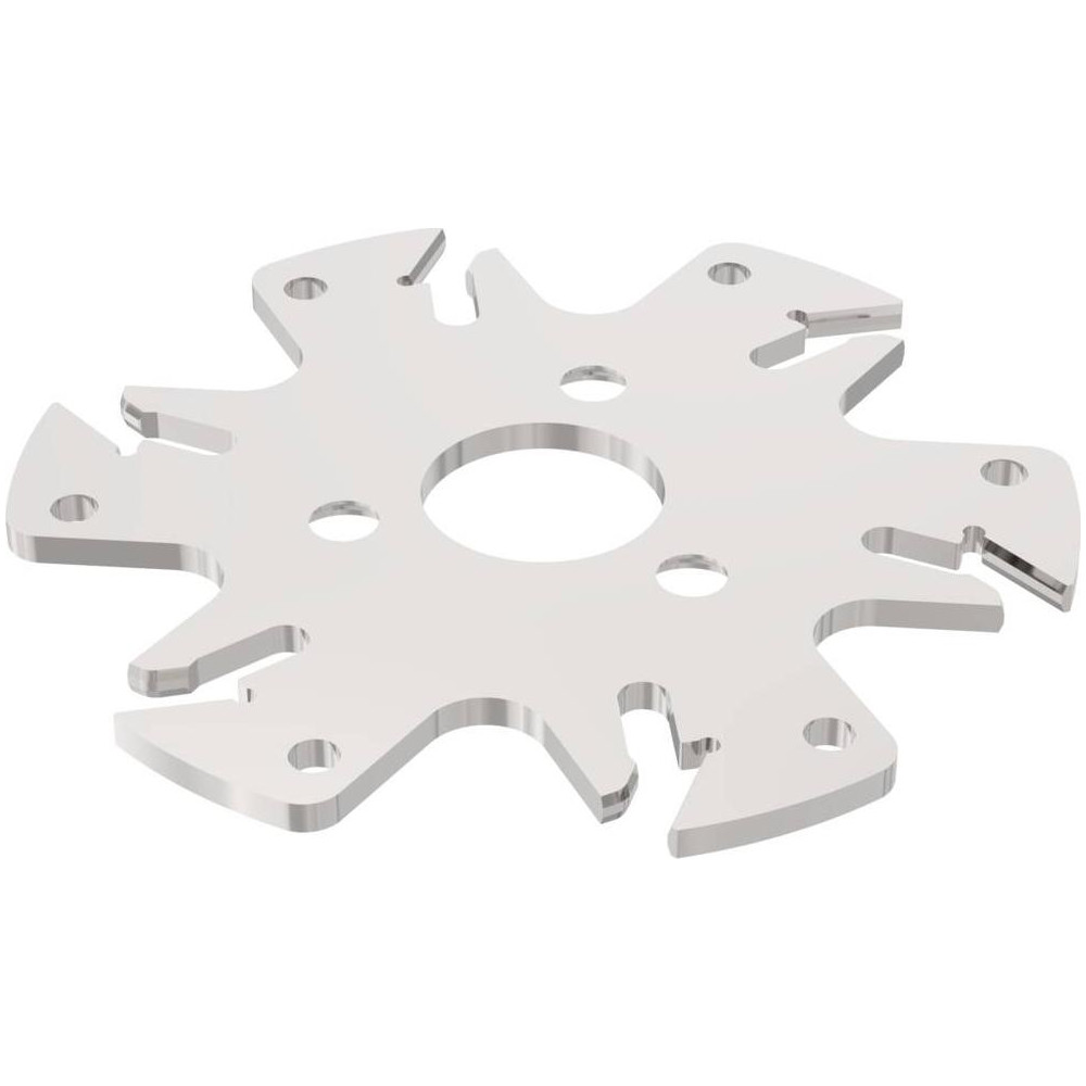 Seco Indexable Slotting Cutter: 2.25 mm Cutting Width, 80.00 mm Cutter Dia, Combimaster Connection, 19.50 mm Depth of Cut, 19.50 mm Depth of Cut, Right Hand - 02731373