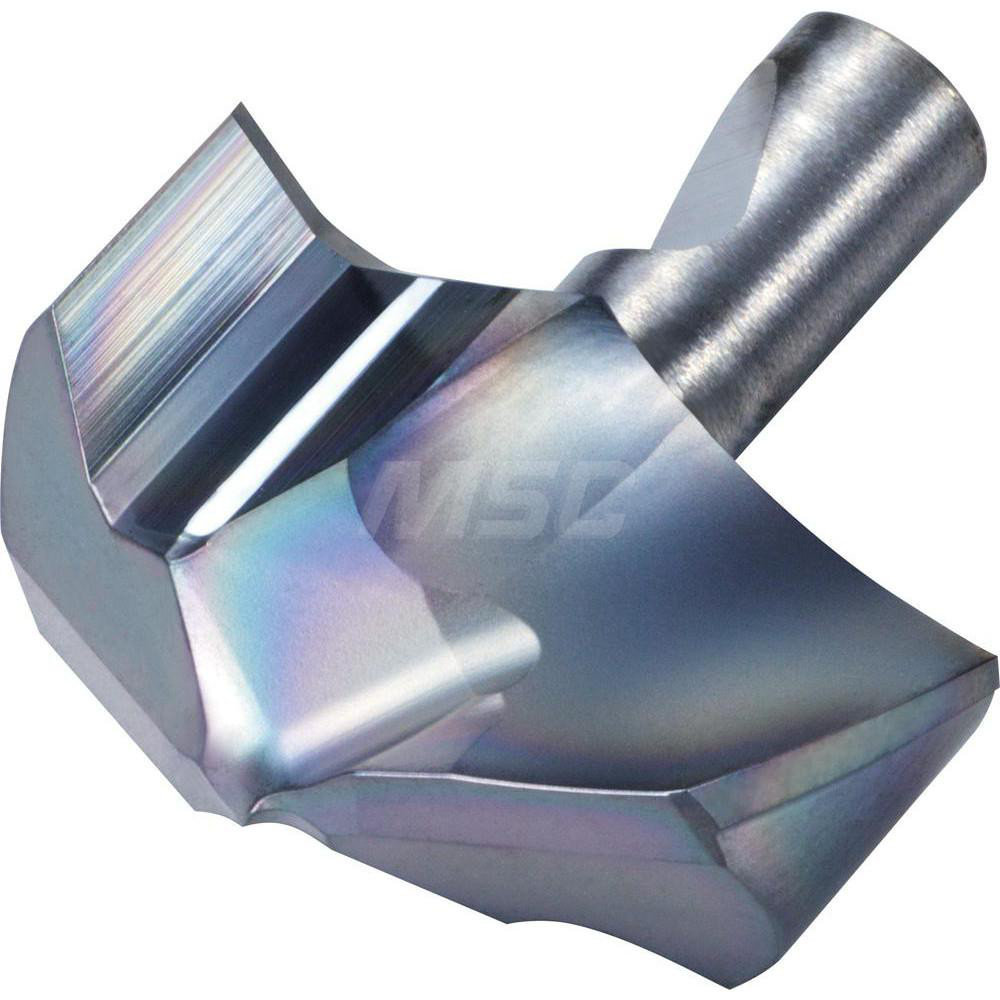 Kyocera 101.6mm Cut Dia, 1-1/2" Arbor Hole, 6mm Max Depth of Cut, 45° Indexable Chamfer & Angle Face Mill - THN04522