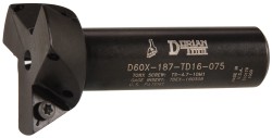 5th Axis 45 deg Included Angle, 1.791" Max Cutting Dia, CDE Insert Style, Indexable Dovetail Cutter - DC1750-I