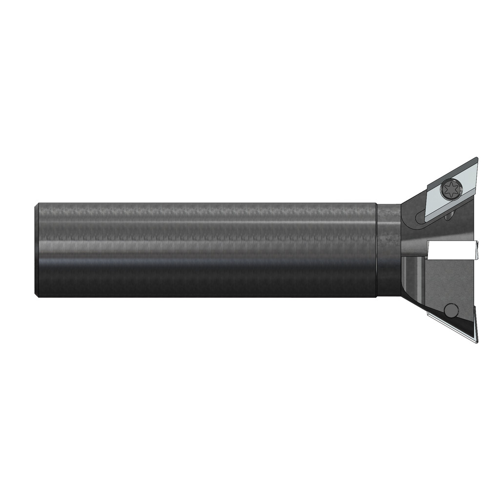 5th Axis 45 deg Included Angle, 1.791" Max Cutting Dia, CDE Insert Style, Indexable Dovetail Cutter - DC1750-I