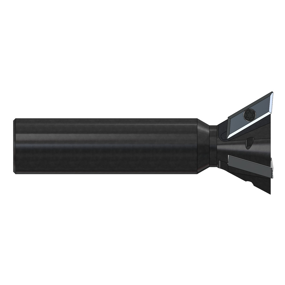 5th Axis 45 deg Included Angle, 1.791" Max Cutting Dia, CDE Insert Style, Indexable Dovetail Cutter - DC1750-I