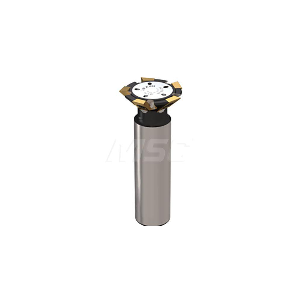 5th Axis 45 deg Included Angle, 1.791" Max Cutting Dia, CDE Insert Style, Indexable Dovetail Cutter - DC1750-I