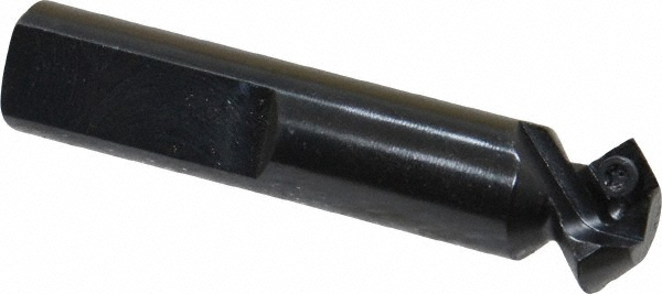 Cutting Tool Technologies 45° Lead Angle, 0.34" to 5/8" Cut Dia, Indexable & Chamfer End Mill - ANG-010