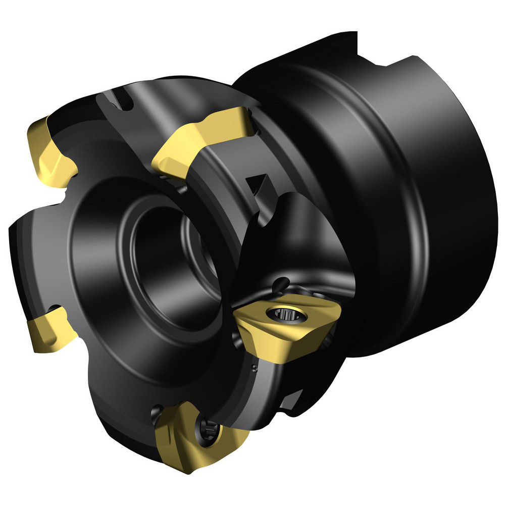 Sandvik Coromant Indexable High-Feed Face Mill: 1.1555" Cut Dia - 8029442