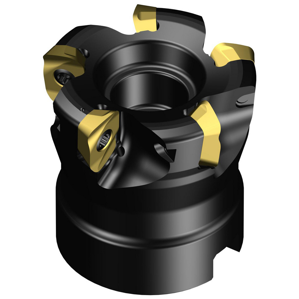 Sandvik Coromant Indexable High-Feed Face Mill: 1.1555" Cut Dia - 8029442