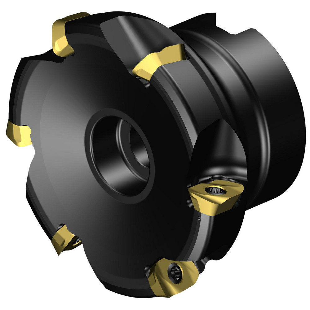 Sandvik Coromant Indexable High-Feed Face Mill: 1.1555" Cut Dia - 8029442