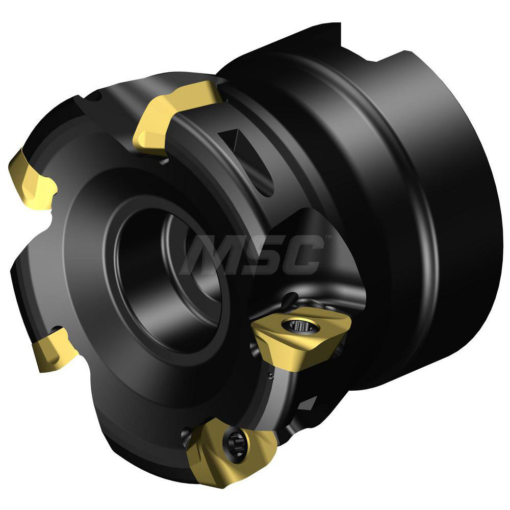 Sandvik Coromant Indexable High-Feed Face Mill: 1.1555" Cut Dia - 8029442