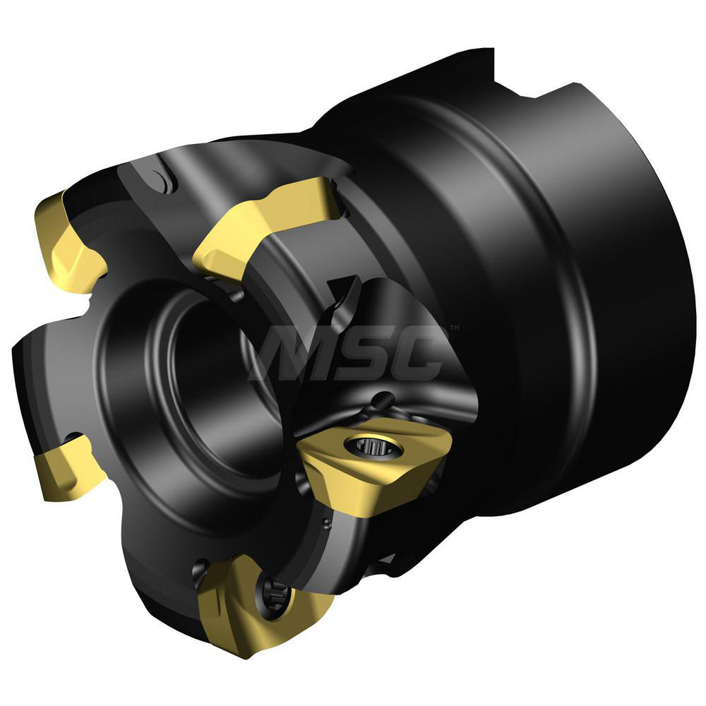 Sandvik Coromant Indexable High-Feed Face Mill: 1.1555" Cut Dia - 8029442