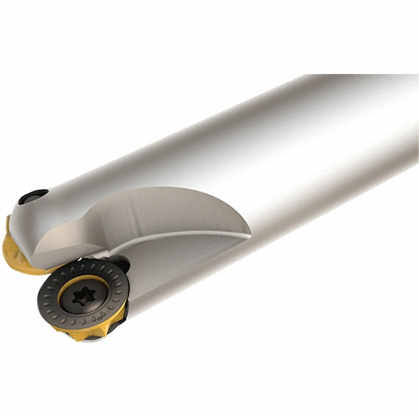Kennametal Indexable Copy End Mill: 0.606 to 1" Cut Dia, 0.2" Max Depth of Cut, Through Coolant - 5154402