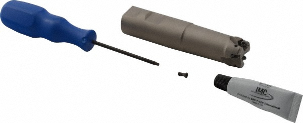 Seco Indexable High-Feed End Mill: R217211000LO063A, Cylindrical Shank - 02842018