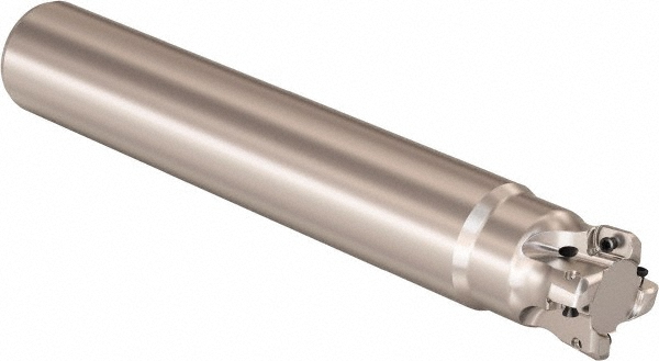 Walter 0.945" Cutting Dia, 1" Shank Dia, 2 Inserts, RD. 1204 Insert Style, Indexable Copy End Mill - 5026545