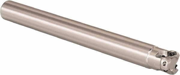 Walter 0.945" Cutting Dia, 1" Shank Dia, 2 Inserts, RD. 1204 Insert Style, Indexable Copy End Mill - 5026545