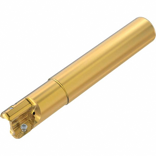 Walter 0.945" Cutting Dia, 1" Shank Dia, 2 Inserts, RD. 1204 Insert Style, Indexable Copy End Mill - 5026545
