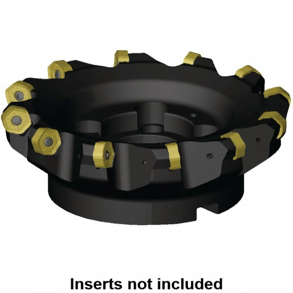 Kennametal 125mm Cut Dia, 40mm Arbor Hole, 4.5mm Max Depth of Cut, 45° Indexable Chamfer & Angle Face Mill - 3749962
