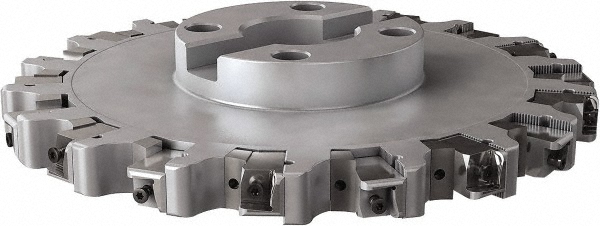 Sandvik Coromant Indexable Slotting Cutter: 15.00 mm Cutting Width, 304.80 mm Cutter Dia, Arbor Connection, 109.50 mm Depth of Cut, 109.50 mm Depth of Cut, 63.50 mm Shank Dia, Neutral - 6448884