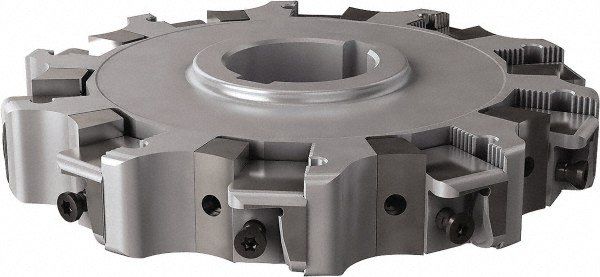 Iscar Indexable Slotting Cutter: 16.00 mm Cutting Width, 160.00 mm Cutter Dia, Arbor Connection, 50.00 mm Depth of Cut, 50.00 mm Depth of Cut, 40.00 mm Shank Dia, Right Hand - 3100988