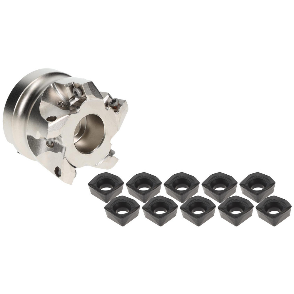 Accupro Indexable High-Feed Face Mills: Cutting Diameter (mm): 50.80; Cutting Diameter (Inch): 2 - 07074107