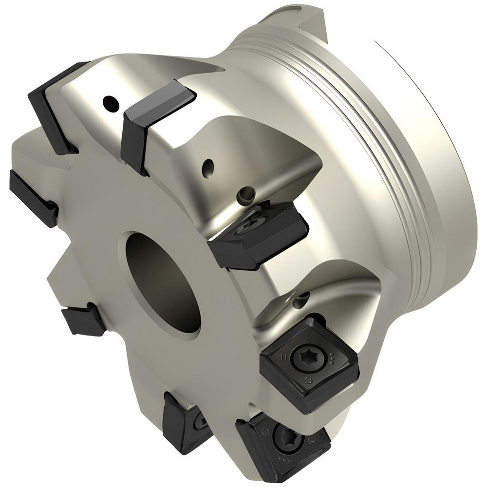 Ceratizit Indexable Square-Shoulder Face Mill:  A491200R0409A075175EF,  2'' Cut Dia,  0.7500" Arbor Hole Dia,  0.2360" Max Cutting Depth - 5877620004