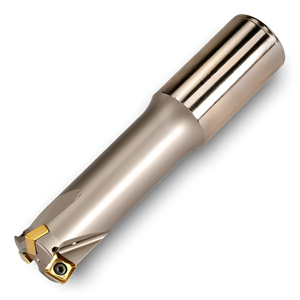 Ingersoll Cutting Tools Indexable High-Feed End Mill: 15M1P-12017X8R01, 1-1/4" Cut Dia, Modular Connection Shank - 2900610