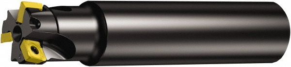 Kennametal Indexable Square-Shoulder End Mill: M4D100L1502C100L800, 1" Cut Dia, 15.5 mm Max Depth of Cut, 1" Dia Cylindrical Shank - 5544369