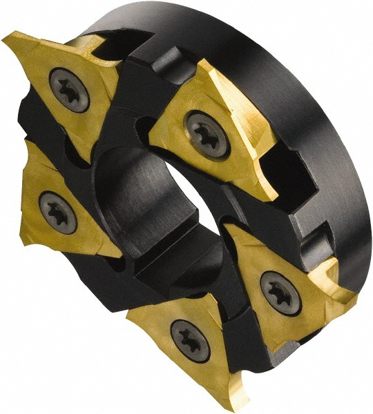 Kennametal Indexable Slotting Cutter: 6.00 mm Cutting Width, 80.00 mm Cutter Dia, 16.00 mm Depth of Cut, 16.00 mm Depth of Cut - 1131463