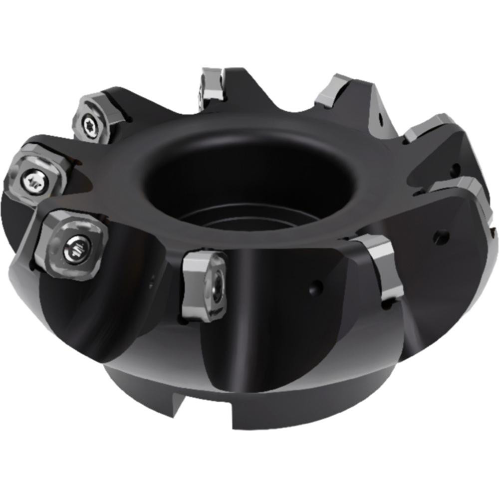 Sandvik Coromant 1.437" Cut Dia, 1-1/4" Arbor Hole, 0.3787" Max Depth of Cut, 30° Indexable Chamfer & Angle Face Mill - 5740219