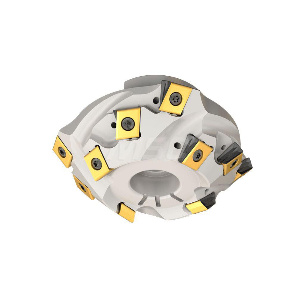 Sandvik Coromant 1.437" Cut Dia, 1-1/4" Arbor Hole, 0.3787" Max Depth of Cut, 30° Indexable Chamfer & Angle Face Mill - 5740219