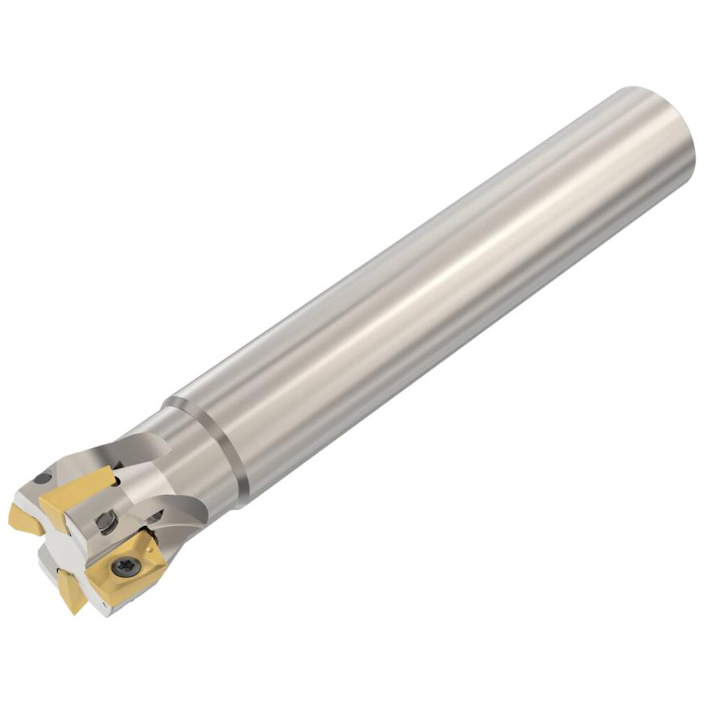 Seco Indexable Square-Shoulder End Mill: R217.69-01.50-0-184LAN, 1-1/2" Cut Dia, 0.669" Max Depth of Cut, 1-1/4" Dia Cylindrical Shank - 02694938