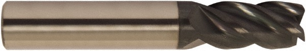 Iscar Indexable Square-Shoulder End Mill: 3ME90AXD1254W12513C, 1-1/4" Cut Dia, 1/2" Max Depth of Cut, 1-1/4" Dia Weldon Flat Shank - 3101605