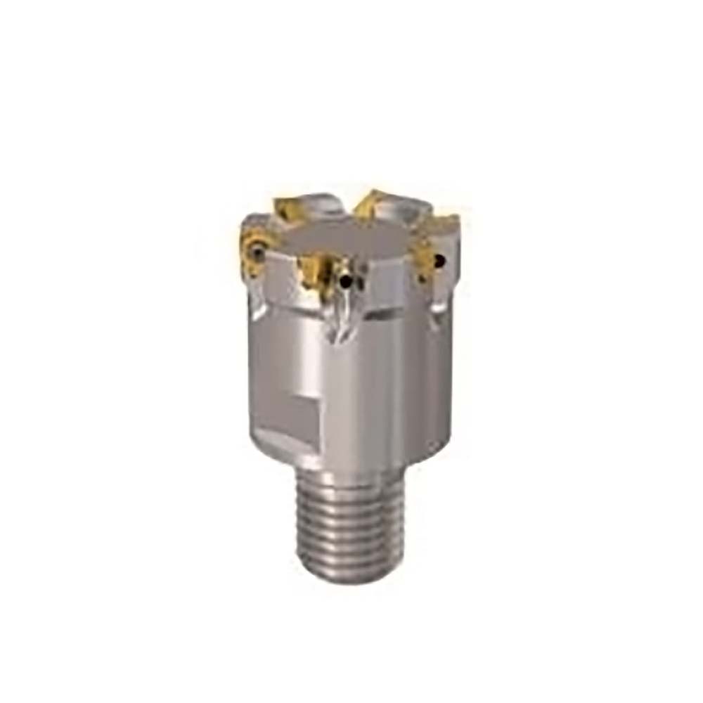Seco Indexable Square-Shoulder End Mill: R217.96-00.75010RE043A, 3/4" Cut Dia, 0.157" Max Depth of Cut, M10 Modular Connection Shank - 02770501