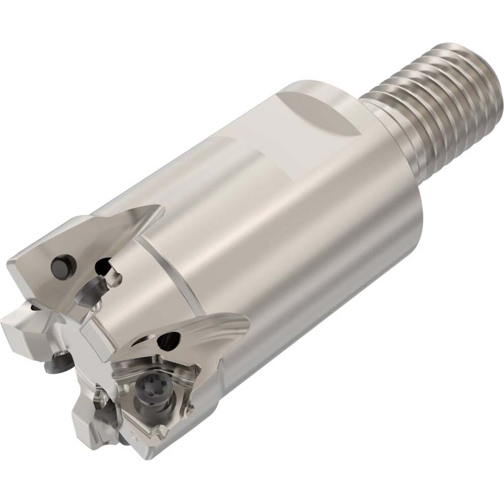 Seco Indexable Square-Shoulder End Mill: R217.96-00.75010RE043A, 3/4" Cut Dia, 0.157" Max Depth of Cut, M10 Modular Connection Shank - 02770501