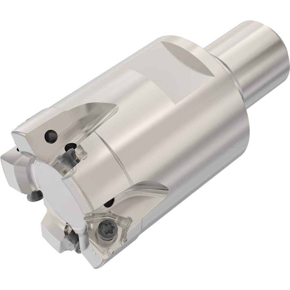 Seco Indexable Square-Shoulder End Mill: R217.96-00.75010RE043A, 3/4" Cut Dia, 0.157" Max Depth of Cut, M10 Modular Connection Shank - 02770501