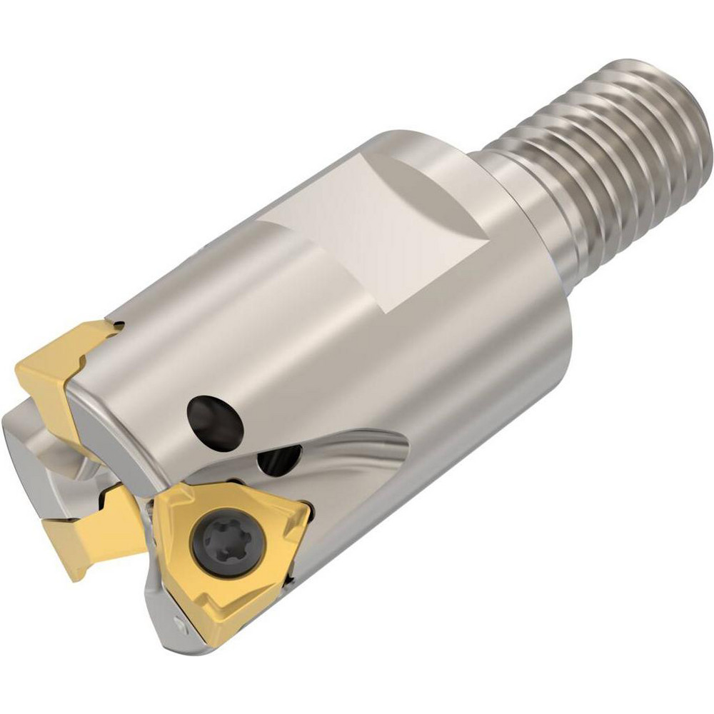 Seco Indexable Square-Shoulder End Mill: R217.96-00.75010RE043A, 3/4" Cut Dia, 0.157" Max Depth of Cut, M10 Modular Connection Shank - 02770501