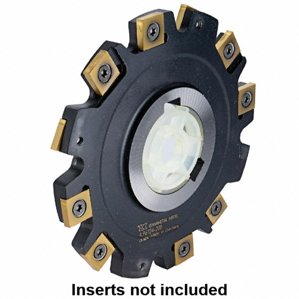 Kennametal Indexable Slotting Cutter: 11.71 mm Cutting Width, 125.00 mm Cutter Dia, Arbor Connection, 34.00 mm Depth of Cut, 34.00 mm Depth of Cut, Right Hand - 2443438
