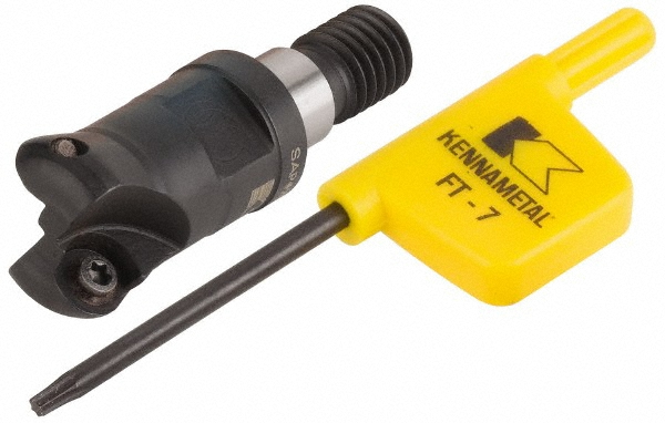 Kennametal Indexable Copy End Mill: 0.787" Cut Dia, Through Coolant - 5673049