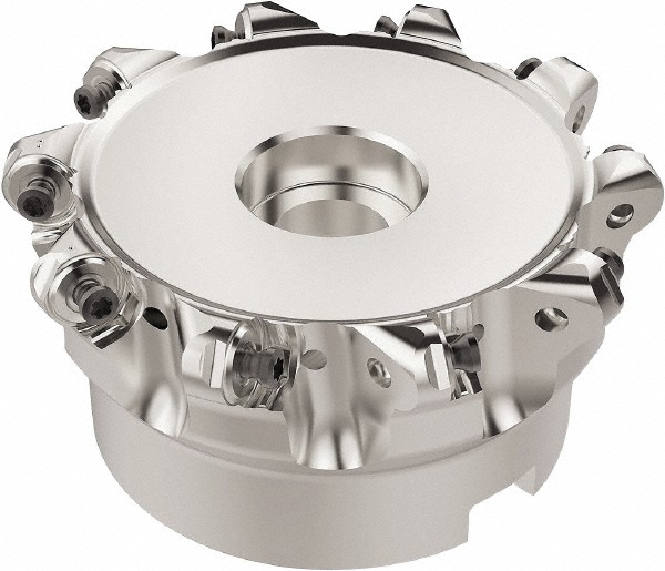Seco Indexable Copy Face Mill: 1-1/2" Arbor Hole - 02949649