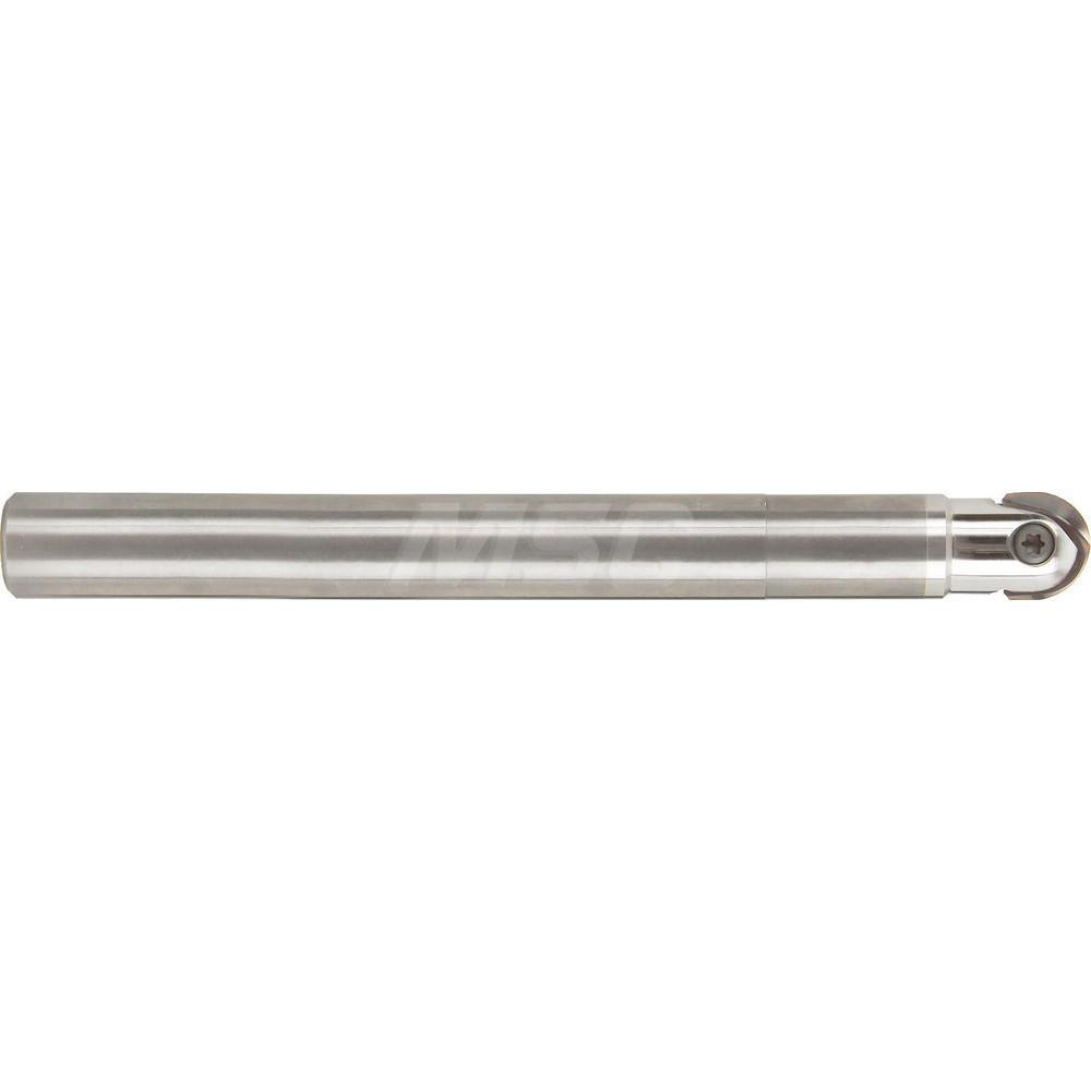 Tool-Flo Indexable Ball Nose End Mill: 1/4" Cut Dia, 4" OAL - TBNS37540WS250