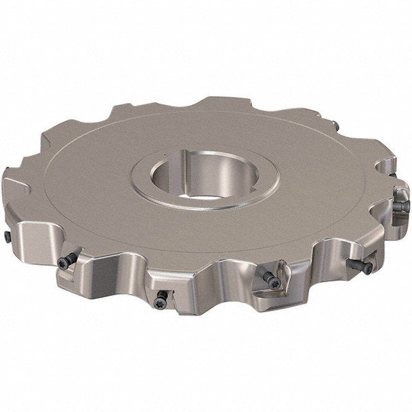 Kennametal Indexable Slotting Cutter: 2.10 mm Cutting Width, 160.00 mm Cutter Dia, Arbor Connection, 51.70 mm Depth of Cut, 51.70 mm Depth of Cut, 40.00 mm Shank Dia, Neutral - 5614829