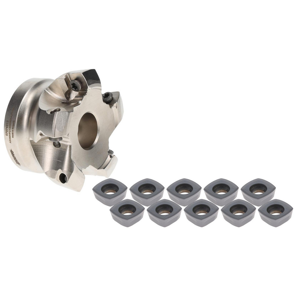 Accupro Indexable High-Feed Face Mills: Cutting Diameter (mm): 50.80; Cutting Diameter (Inch): 2 - 07074305