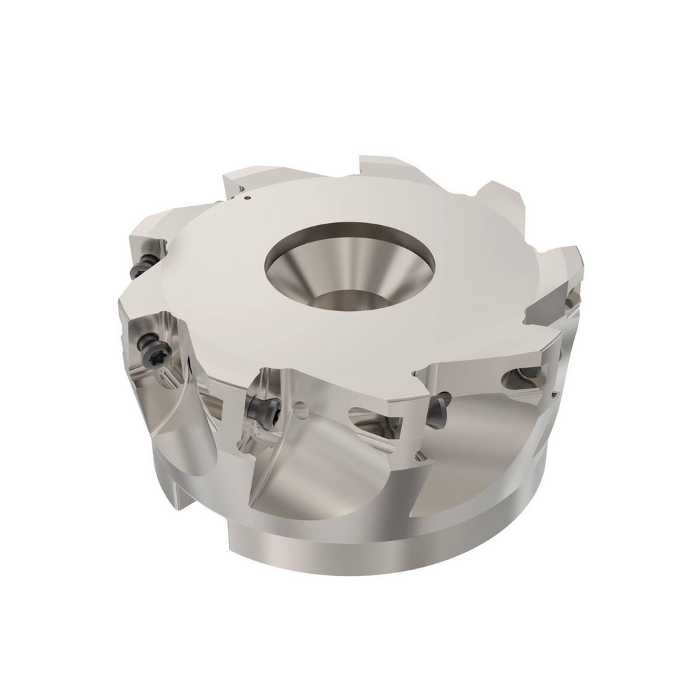 Seco Indexable Square-Shoulder Face Mill:  R220.69-04.00-XO16-8A,  4'' Cut Dia,  1.5000" Arbor Hole Dia, - 03336149