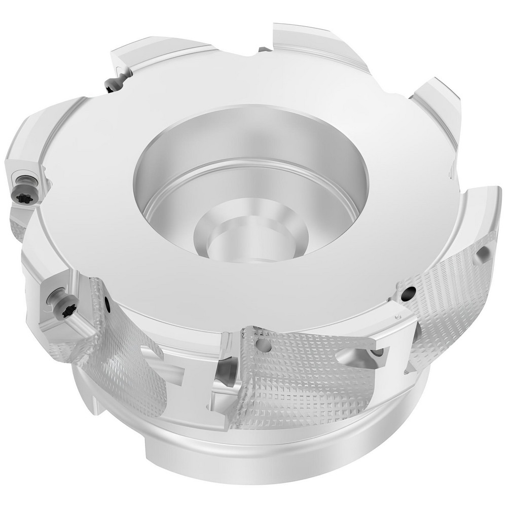 Seco Indexable Square-Shoulder Face Mill:  R220.69-04.00-XO16-8A,  4'' Cut Dia,  1.5000" Arbor Hole Dia, - 03336149