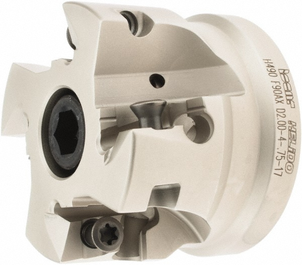 Iscar 2" Cut Dia, 3/4" Arbor Hole Dia, 0.642" Max Depth, Indexable Square-Shoulder Face Mill - 3104620