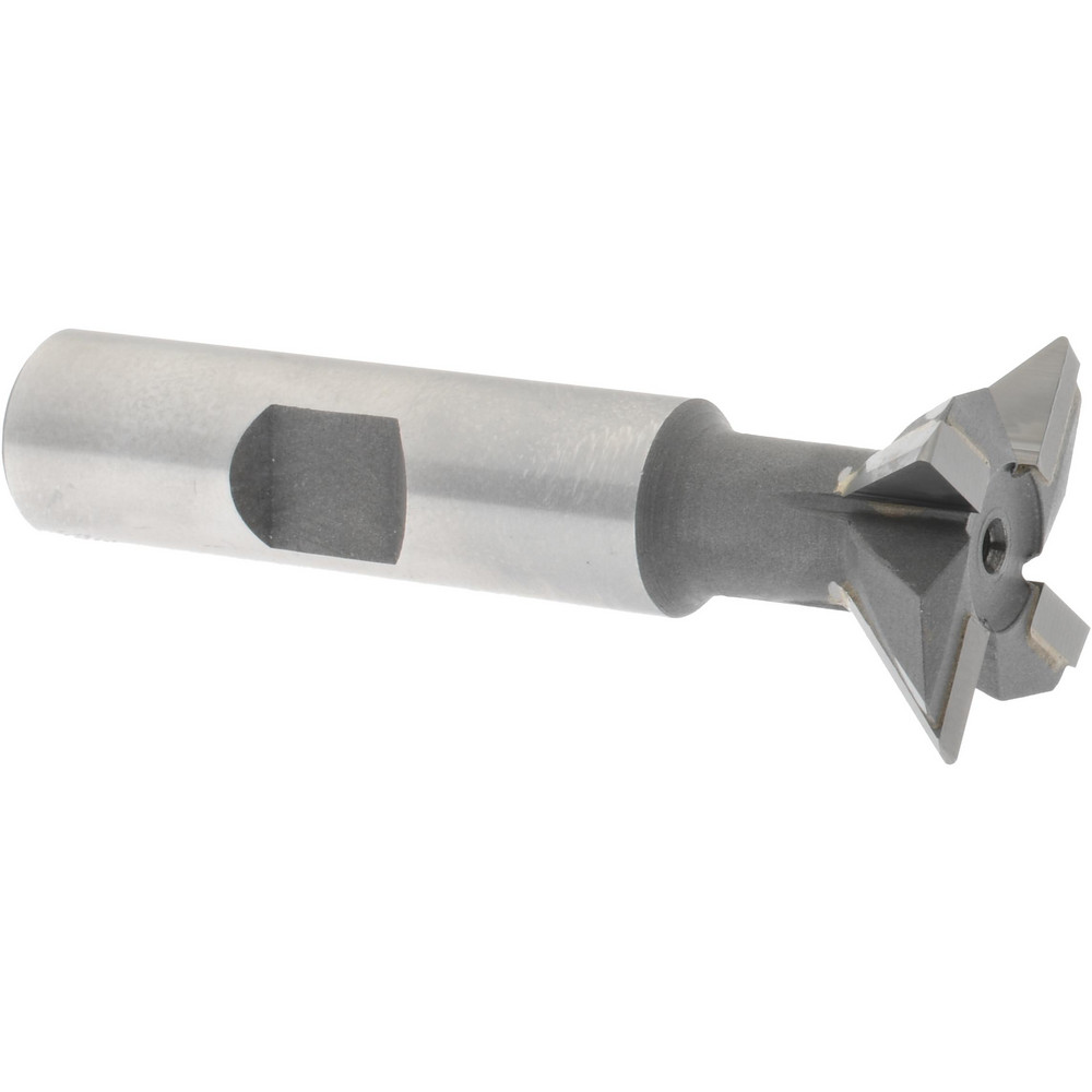 Cutting Tool Technologies Indexable Slotting Cutter: 1/4" Cutting Width, 3" Cutter Dia, Arbor Connection, 0.7200" Depth of Cut, Neutral - RA-390